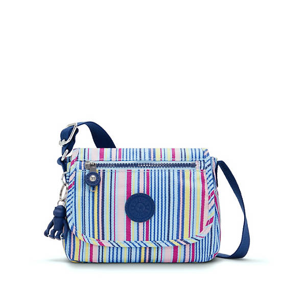 Sac Mini Kipling Sabian Classiche Printed Crossbody Bleu | FR 1875XY